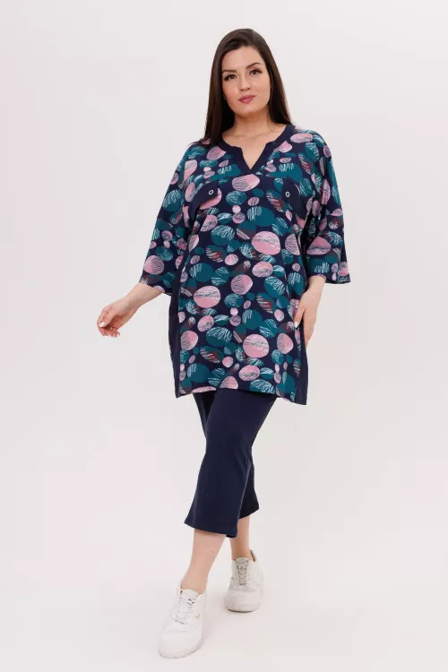 Костюм женский с бриджами 393778