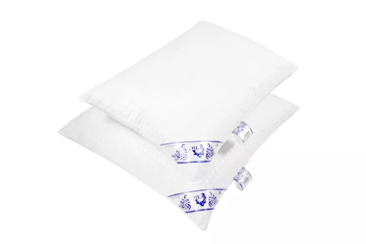 Подушка Пуховая 100% хлопок(тик)