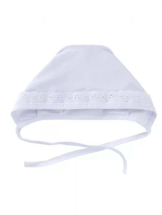 Чепчик кружевной на выписку ЧП-КР