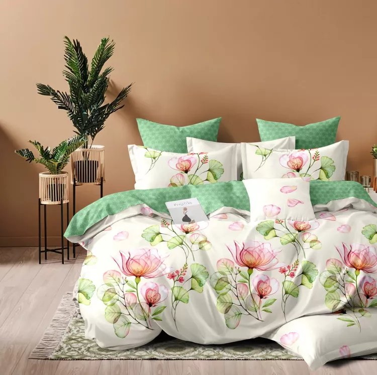 Постельное белье поплин эксклюзив на молнии - Блайс