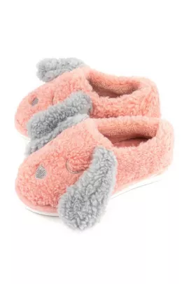 Туфли комнатные детские SM 353-268-07 закрытые розовый последний размер