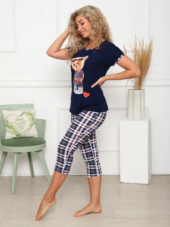 Костюм женский с бриджами 723172