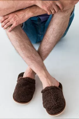 Тапочки домашние меховые С-6НШ/Тверь(м)-МР