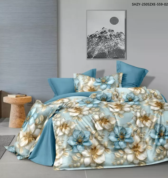 Постельное белье сатин люкс - Небесный цветок