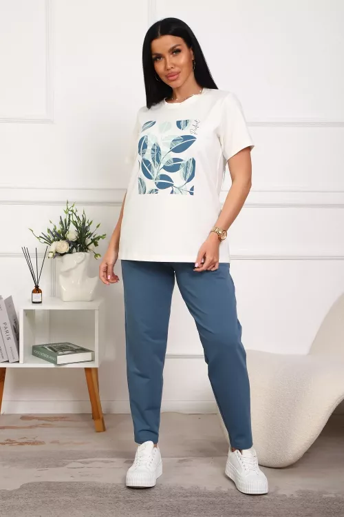 Костюм женский с брюками 808580