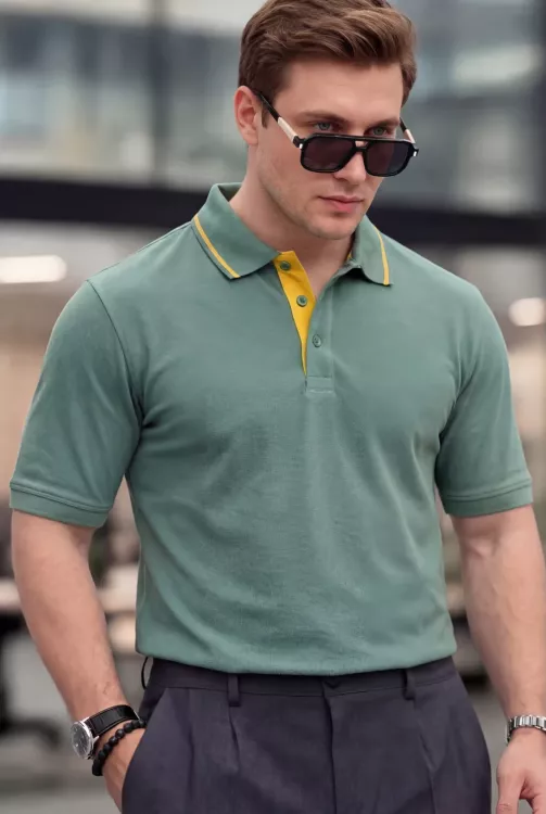 Мужская футболка-поло 615689