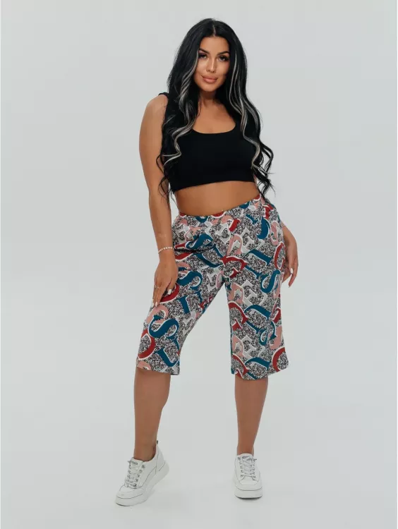 Дачница плюс бриджи женские (кофе)