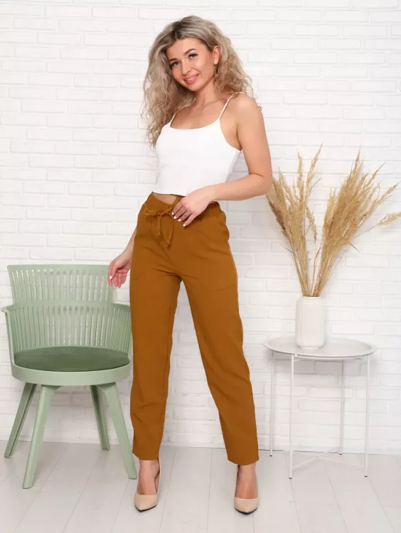 *Брюки женские Ф-8-05ж (горчица)