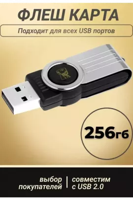 Флешка Кингстон USB 3.0 256 ГБ 60741