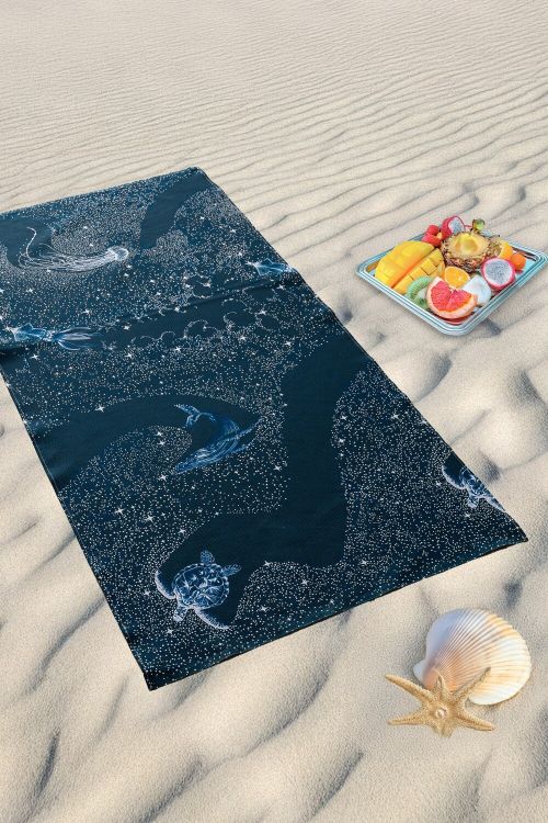 Полотенце пляжное Тайны океана