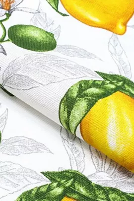 Скатерть "Lemon" рогожка