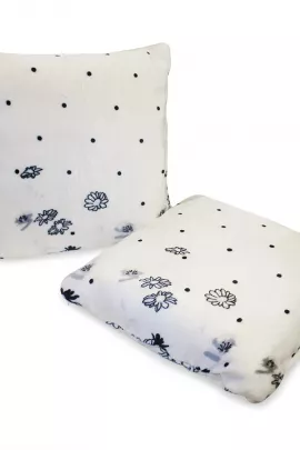 Ромашка наволочка декоративная велсофт