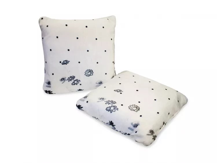 Ромашка наволочка декоративная велсофт