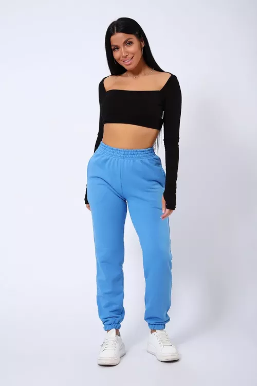 Брюки КБФ-1071 голубой последний размер