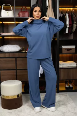 Костюм Кашемир 39756 индиго последний размер