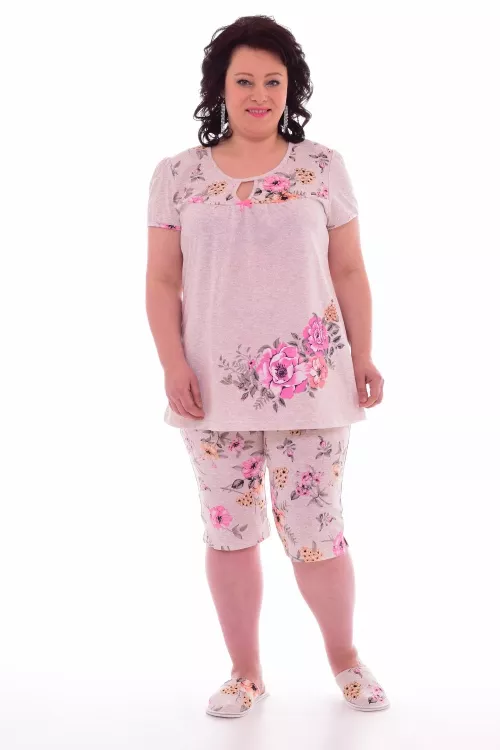 Пижама женская 1-138 (бежевый)