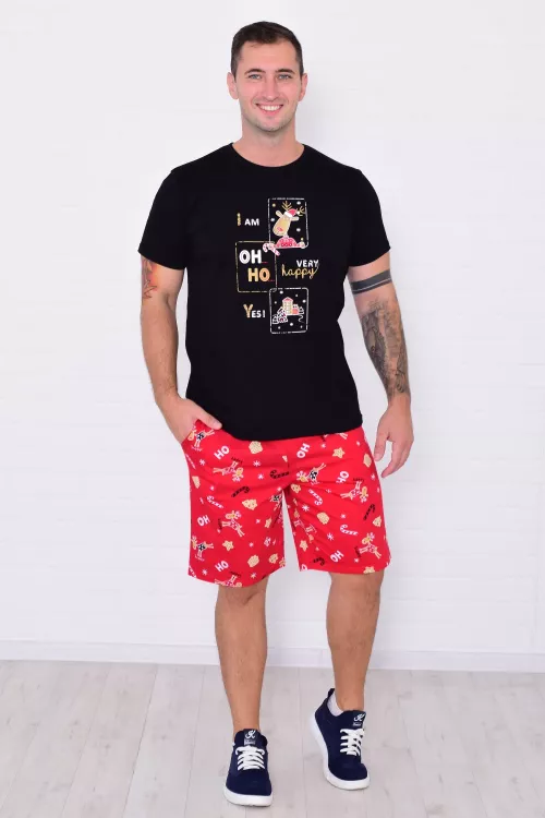 Пижама мужская 9-215 (черный)