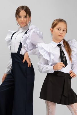 Блузка для девочки SP021 белый