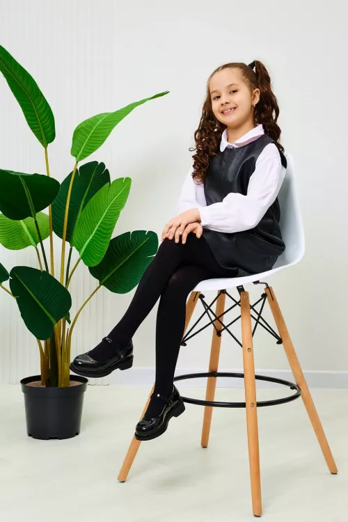 Колготки детские Классик черный последний размер