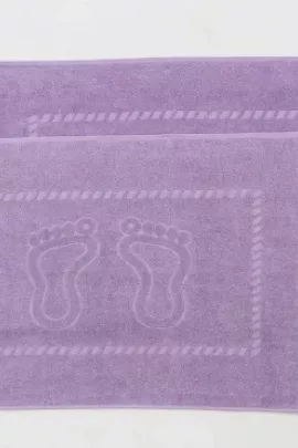 Полотенце махровое - Ножки, цвет насыщенная сирень