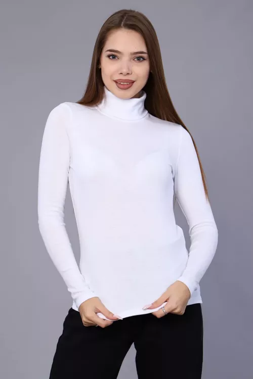 Водолазка 55036 белый последний размер