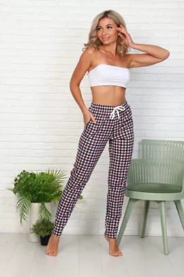 Брюки женские 8-043д (клетка)