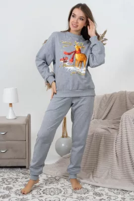 Костюм Волшебный олень серый последний размер