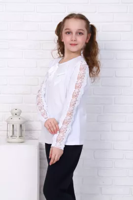 Фрида длинный рукав блузка детская