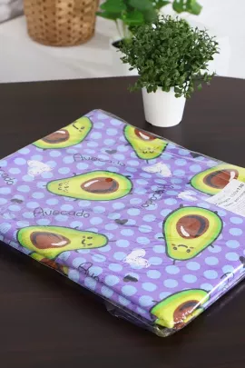 Скатерть рогожка "Авокадо"