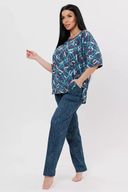 Костюм женский с брюками 466341