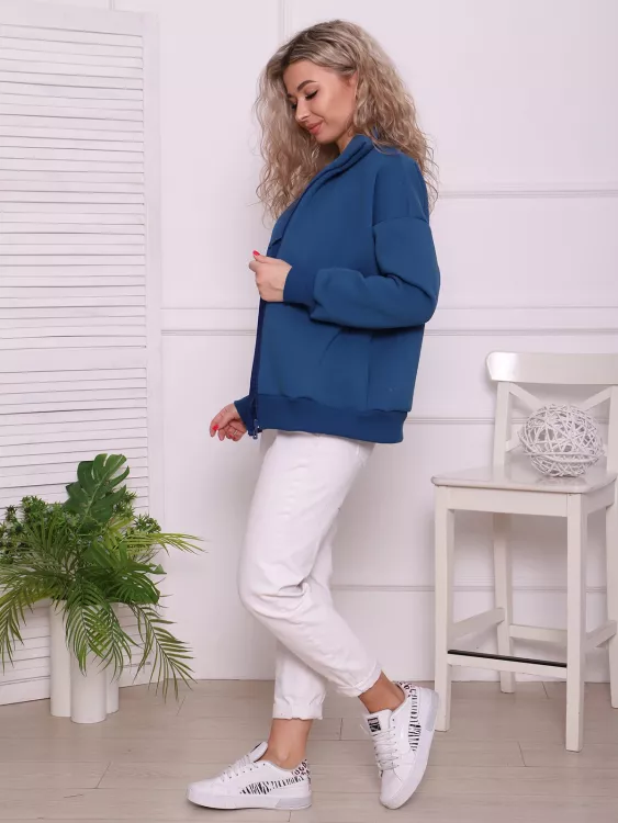 Толстовка 4895 Т (индиго)