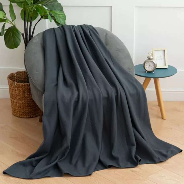 Графит Плед флис