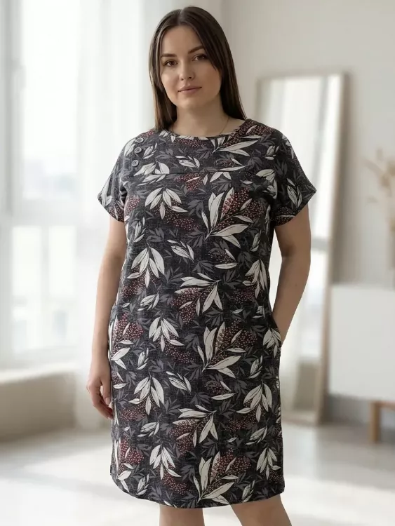 Грета(серый) туника