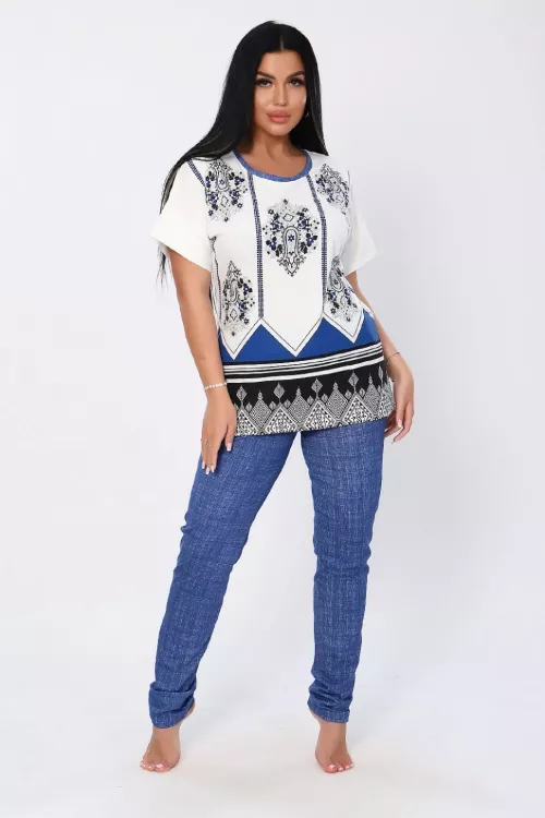 Костюм Лара джинс последний размер