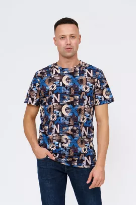 Фм-03 НСД Футболка мужская (кулирка ) Синий