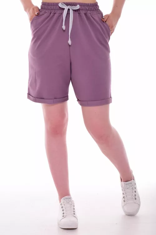 Шорты женские 8-037ж (темно-лиловый)