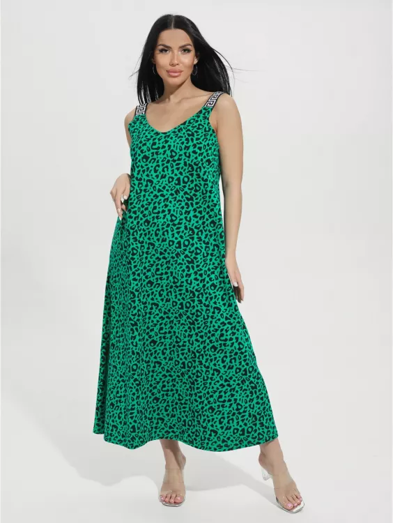 Сарафан Амира зеленый последний размер