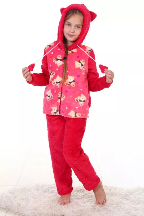 Пижама подростковая 12-03в (красный)