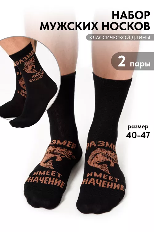 Носки мужские Большой улов (набор 2 пары)