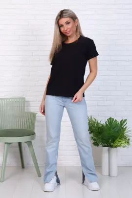 *Футболка женская Ф-2-036а (черный)