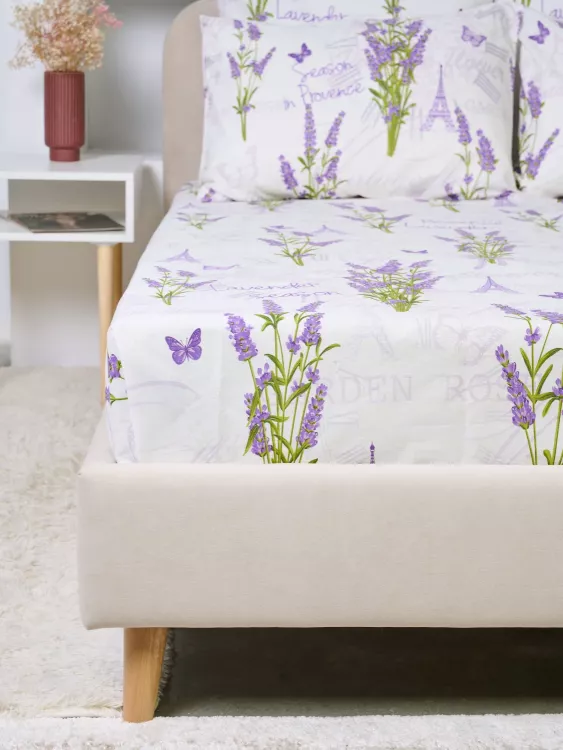 Простыня бязь - Лаванда