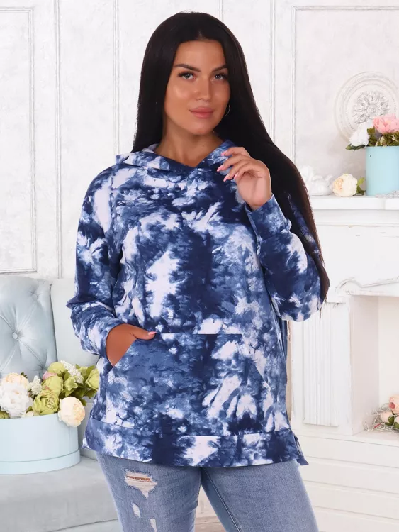 Диско(индиго) толстовка