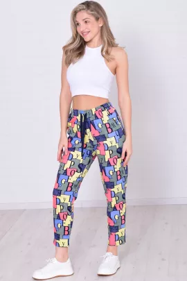 Брюки женские 8-031е1 (лимон)