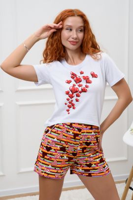 Костюм с шортами женский 968926