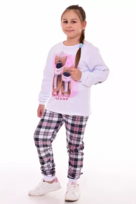 Пижама подростковая 12-076а (белый)