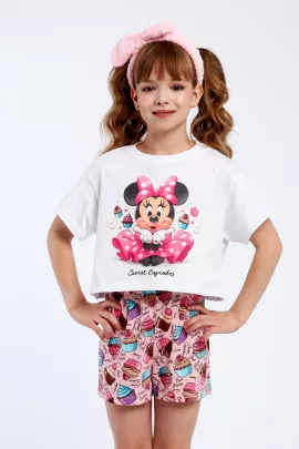 Пижама для девочки Минни арт. ПД-019-078