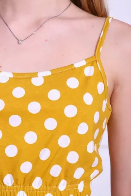 Топ Виолетта Горчица