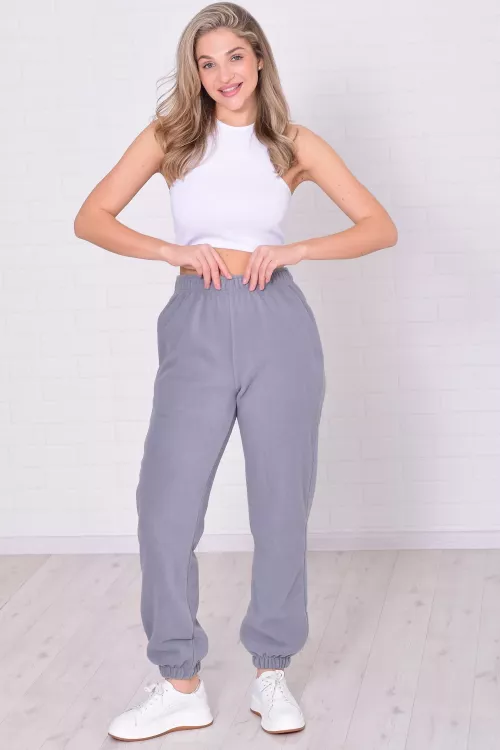 Брюки женские 8-066м (светло-серый)