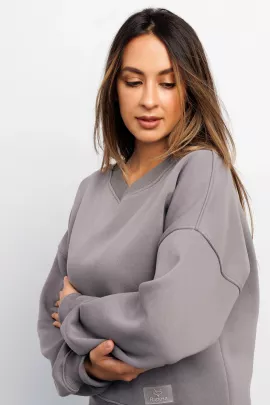 Свитшот худи оверсайз кофта с начесом 78787