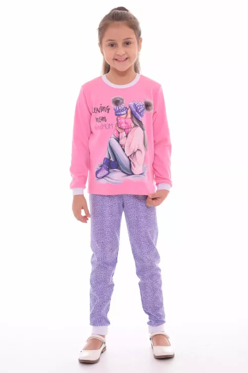 Пижама подростковая 12-030 (розовый)